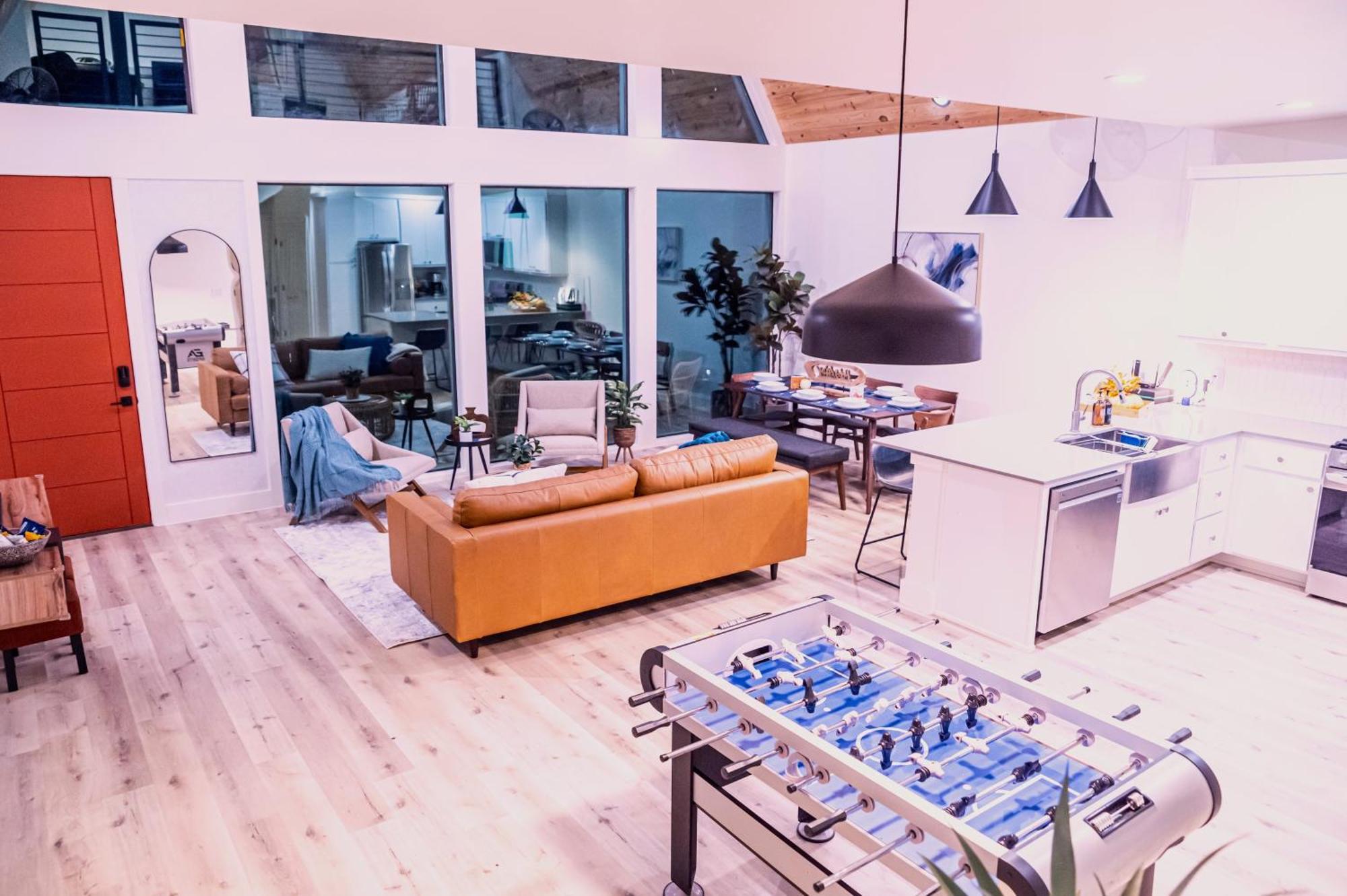 Gruene Daze Chalet - Stylish Aframe - Escape The Ordinary ニューブラウンフェルズ エクステリア 写真